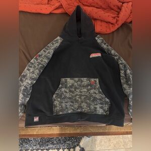 Ariat Black and Gray Camo Hoodie